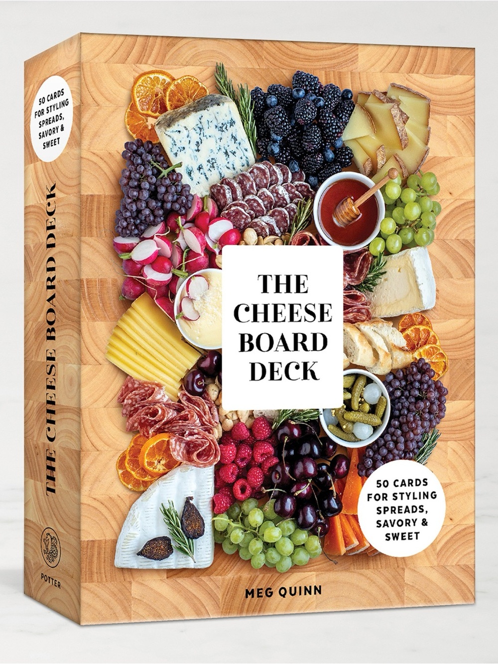 The Cheese Board Deck - Food Styling Cards (Multicolor)